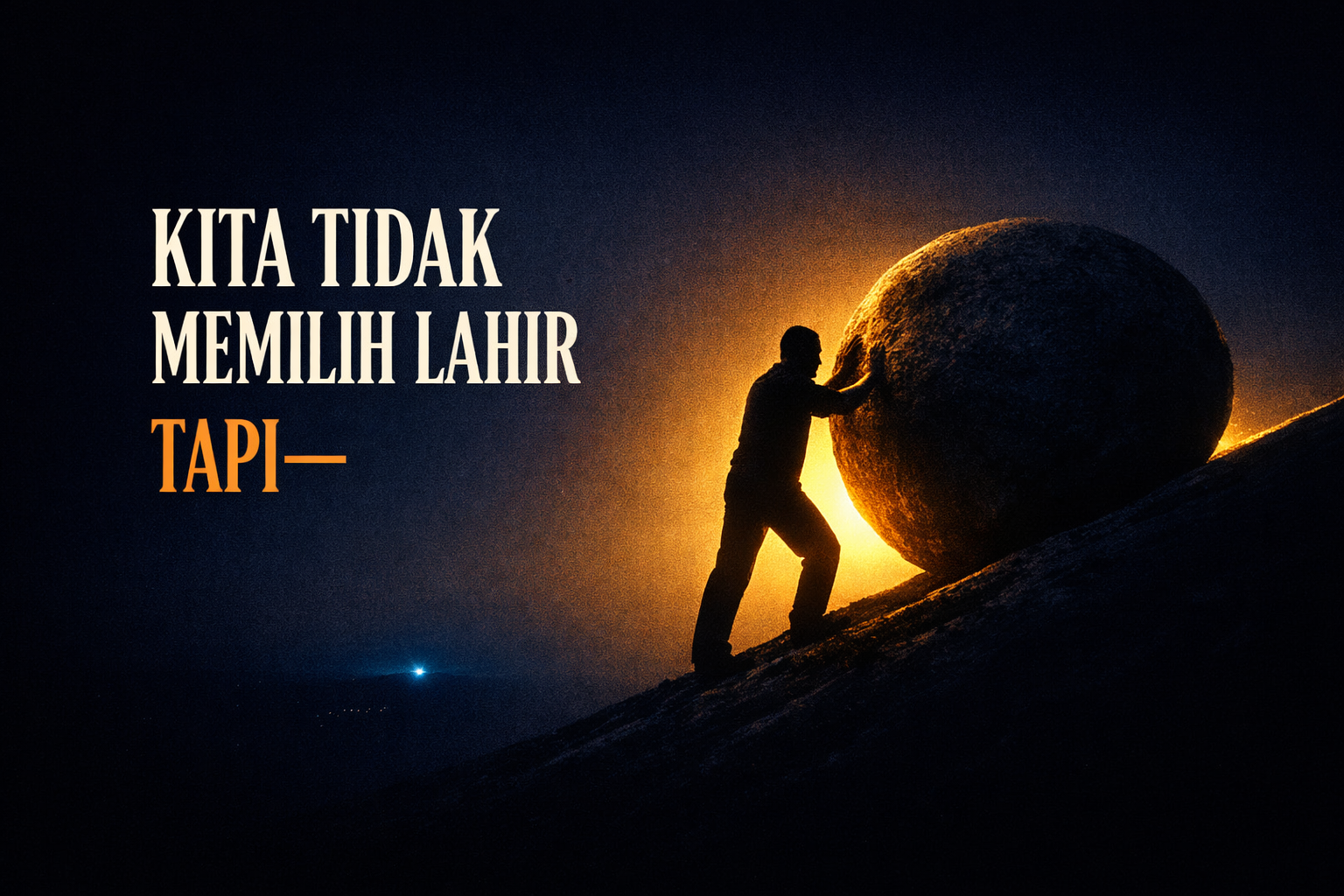 Kita Tidak Memilih untuk Lahir — Lalu Kenapa Harus Bertanggung Jawab?